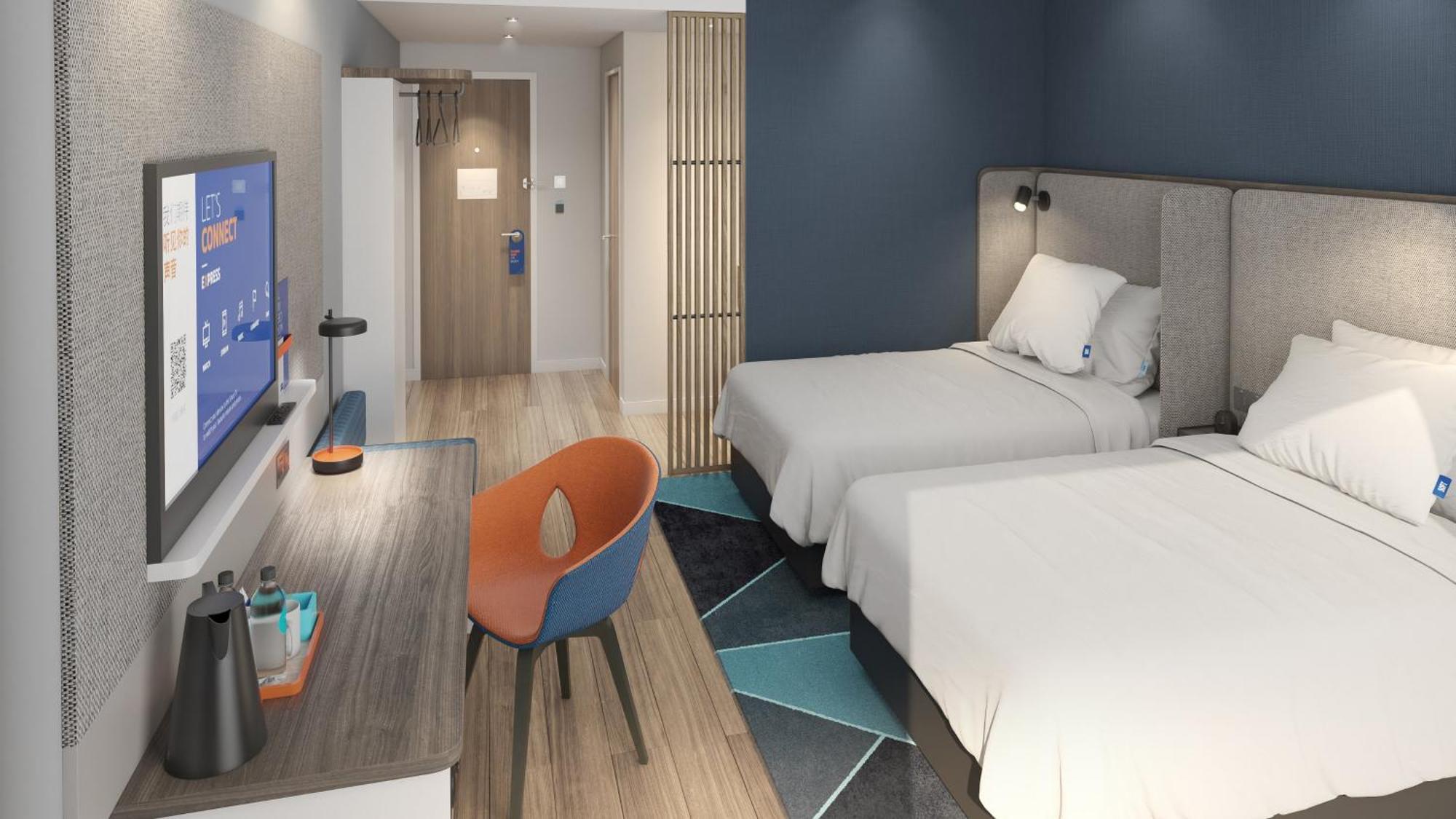 Holiday Inn Express Qingdao Shibei By Ihg Exterior photo